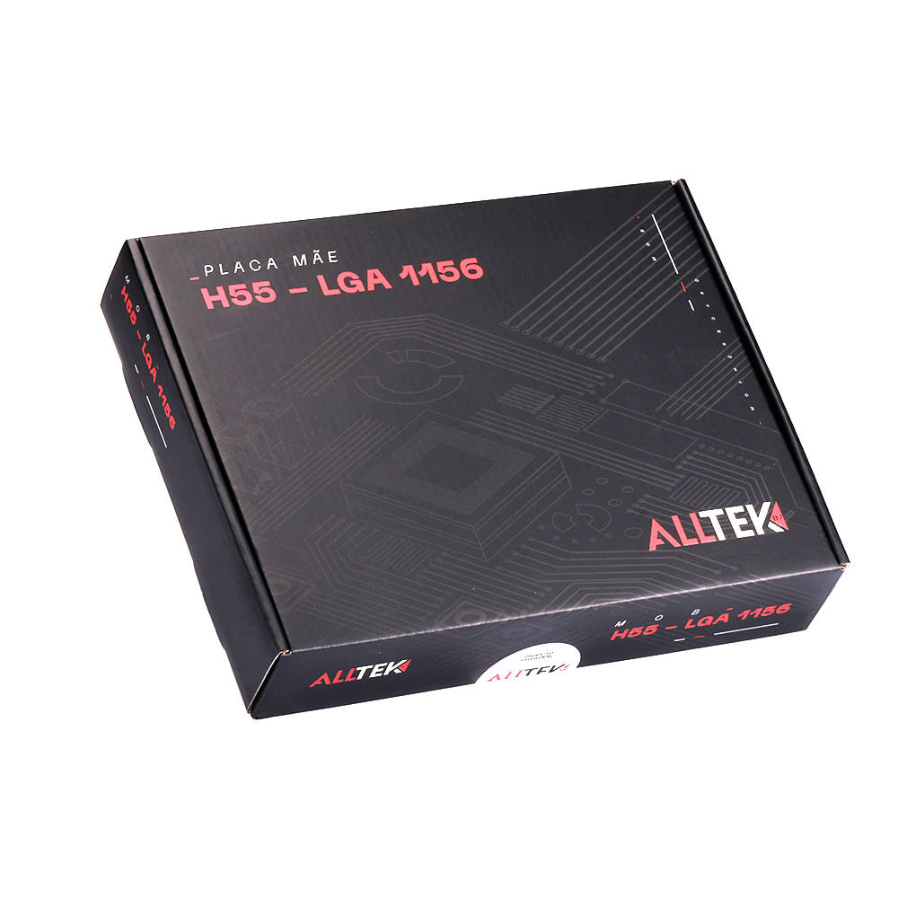Placa Mãe Alltek H55, LGA1156, M-ATX, HDMI | DDR3 - 801506