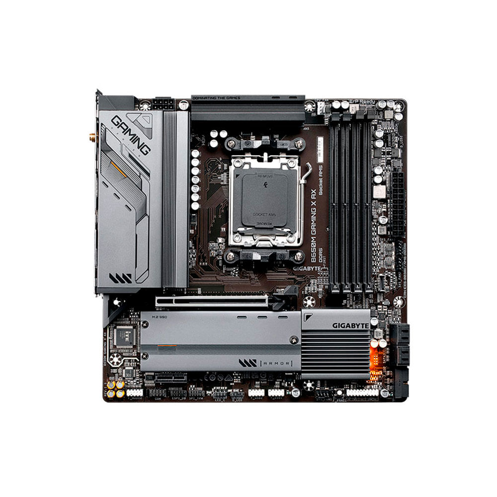 Placa Mãe Gigabyte B650M Gaming X AX, AMD AM5, Micro ATX | DDR5