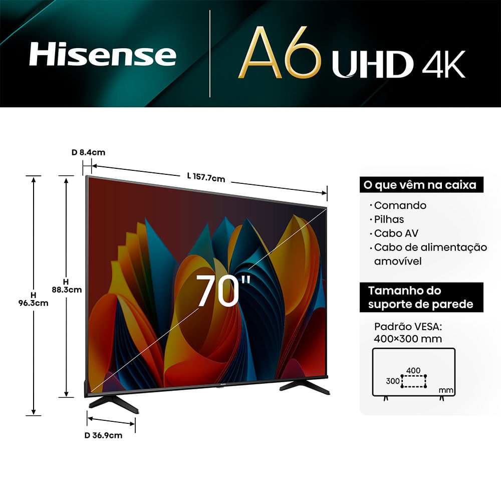 Smart TV Hisense 70