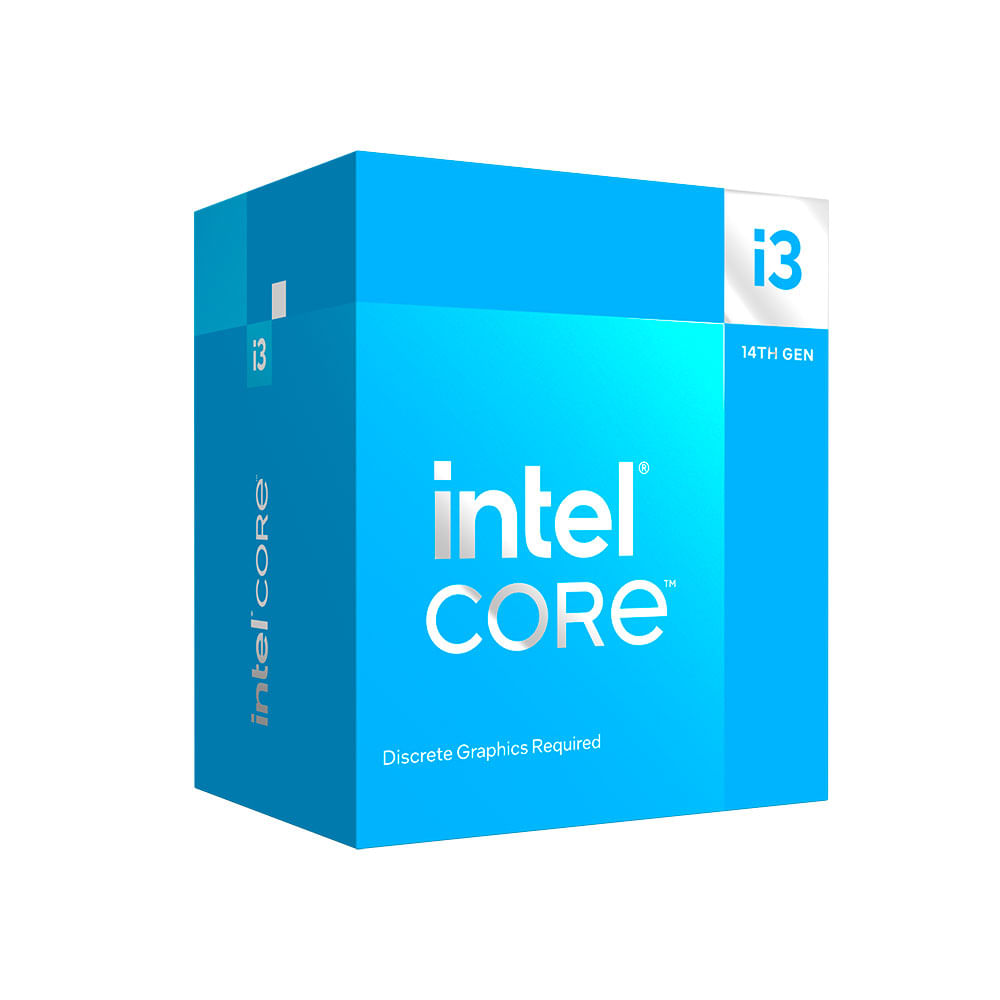 Processador Intel Core i3-14100F, 3.5GHz até 4.7GHz Max Turbo