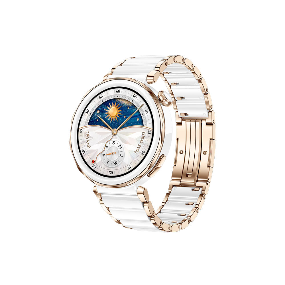 HUAWEI WATCH GT 5 Pro 42mm ホワイト SmartWatch HUAWEI GT 5 PRO 42mm, Tela AMOLED, até 7 dias de