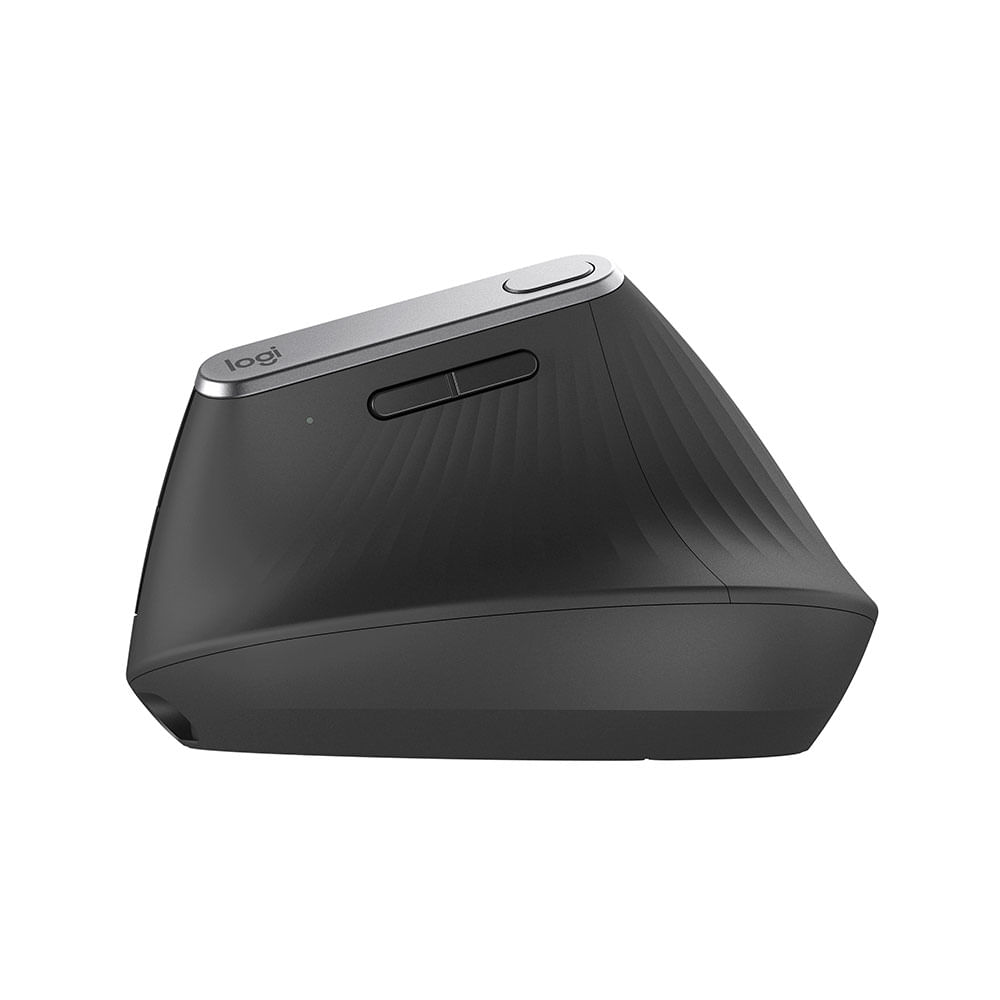 Mouse Logitech MX Vertical, ergonômico avançado, recarregável