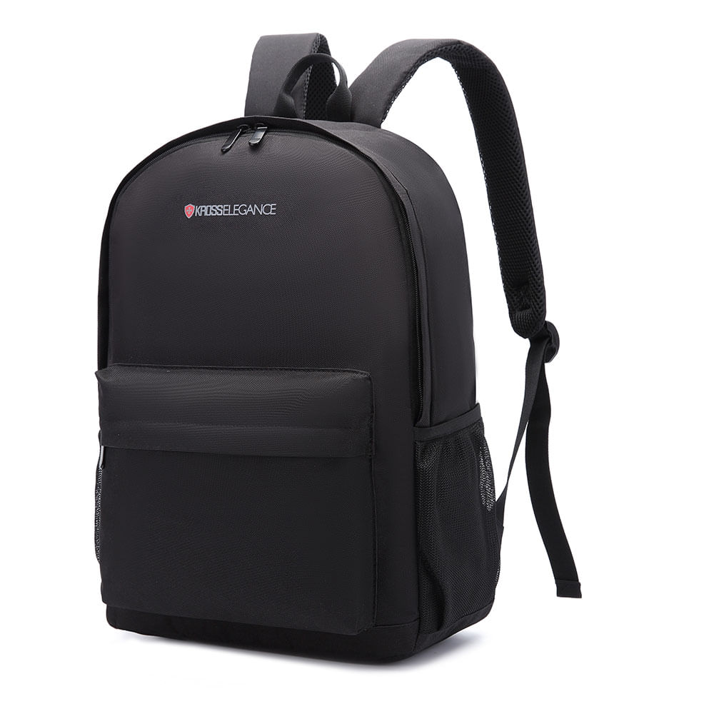 Mochila Kross Elegance Clean Black Para Notebook 15.6 - KE-BPL08