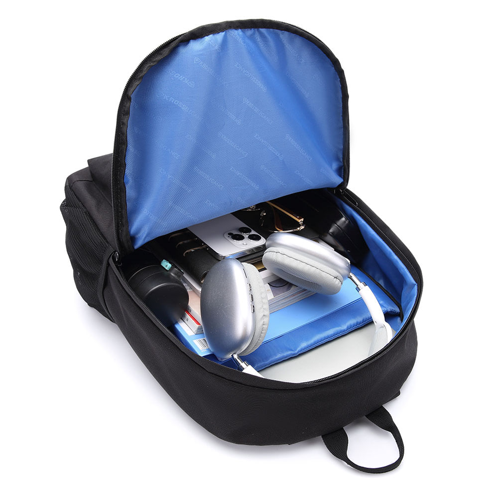 Mochila Kross Elegance Clean Black Para Notebook 15.6 - KE-BPL08