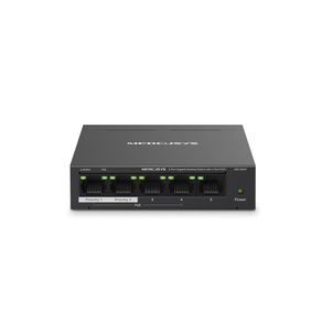 Switch de Mesa Mercusys MS105G de 5 Portas Gigabit Desktop com 4 Portas PoEs - | MS105GP GO - 226532