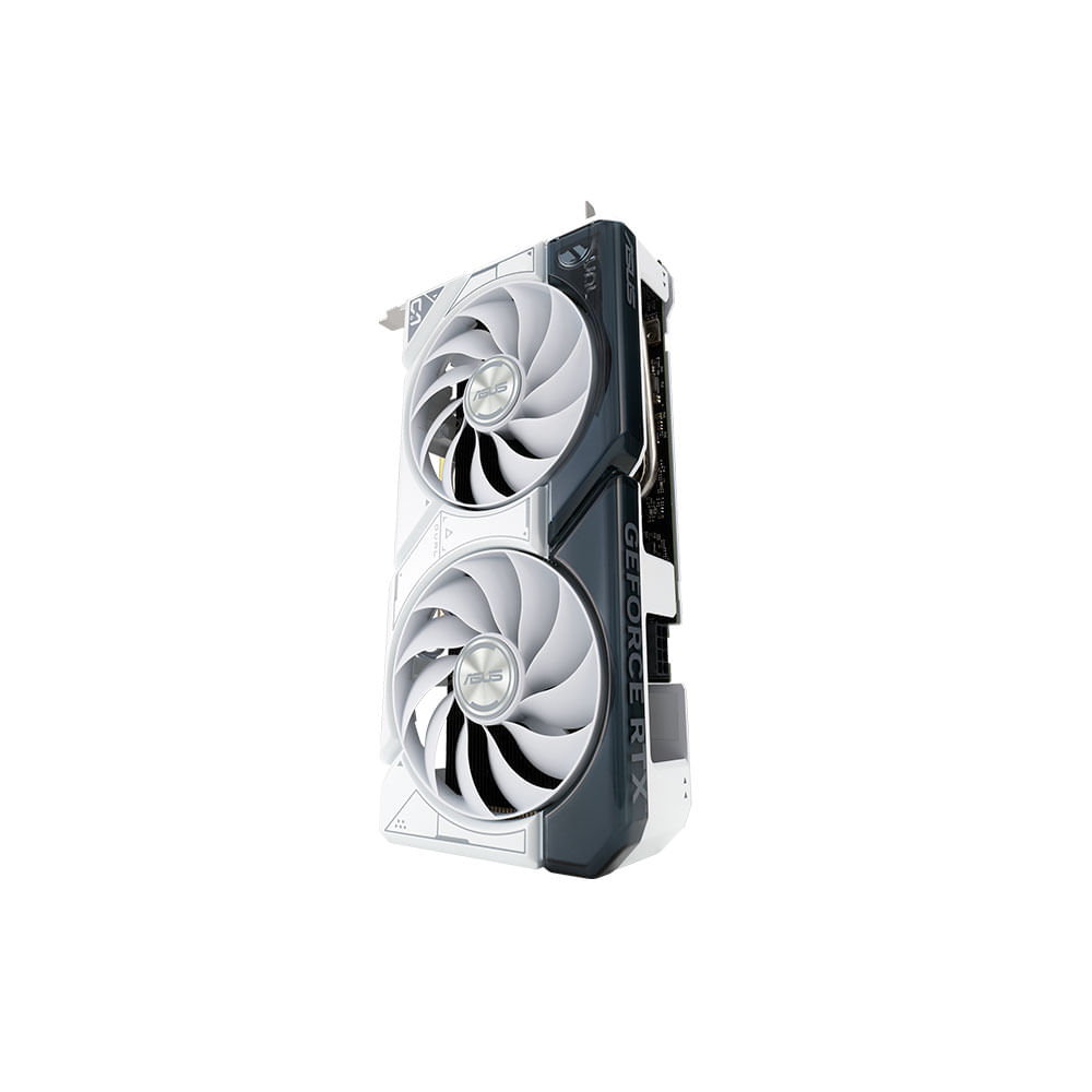 ASUS GeForce RTX 4060 Ti OC 8GB ホワイト Placa de Video Asus GeForce RTX 4060 Ti Dual Evo White OC Edition