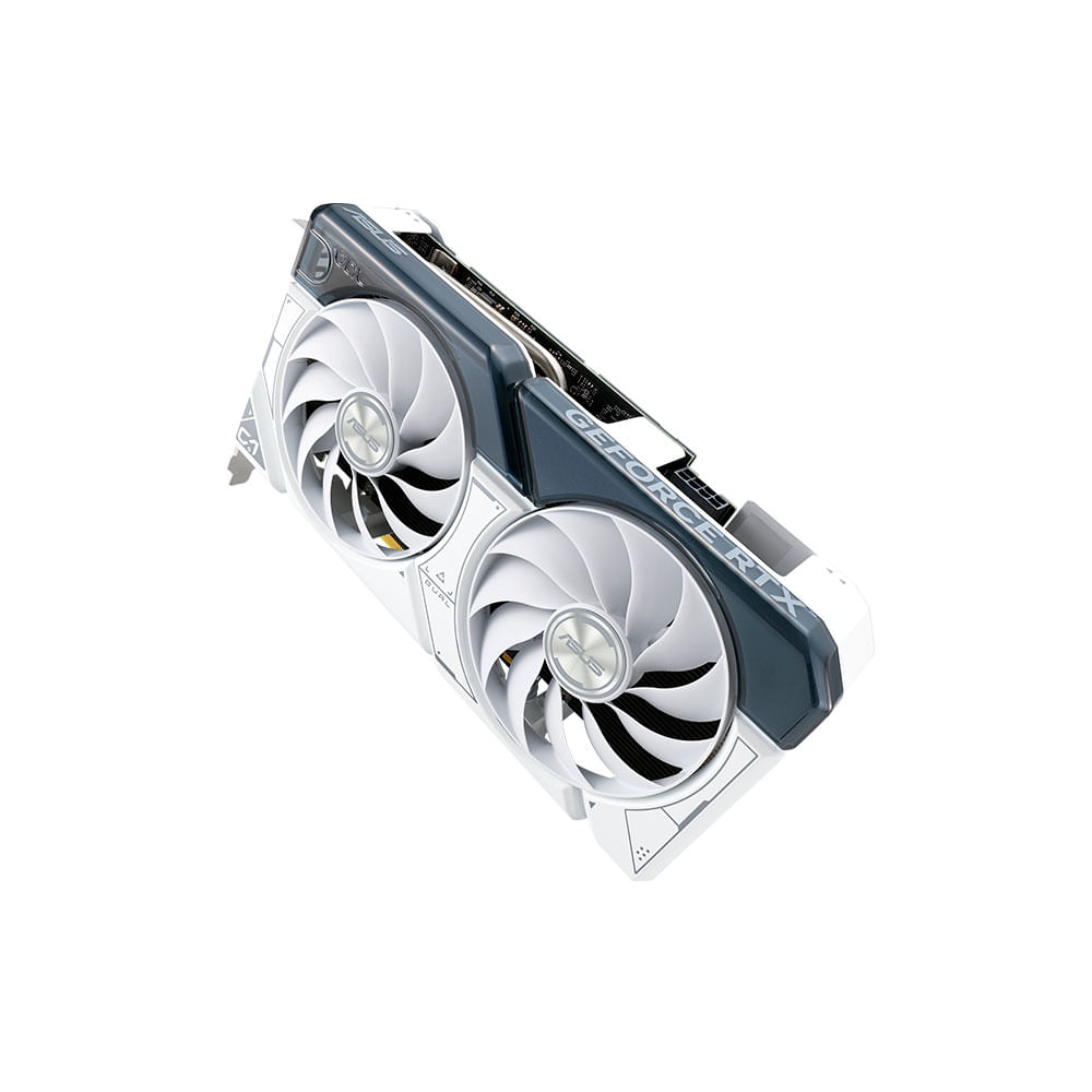 白ASUS GeForce RTX 4060 Ti DUAL 8GB OCモデル ASUS Dual GeForce RTX™ 4060 White OC Edition 8GB GDDR6 | Graphics