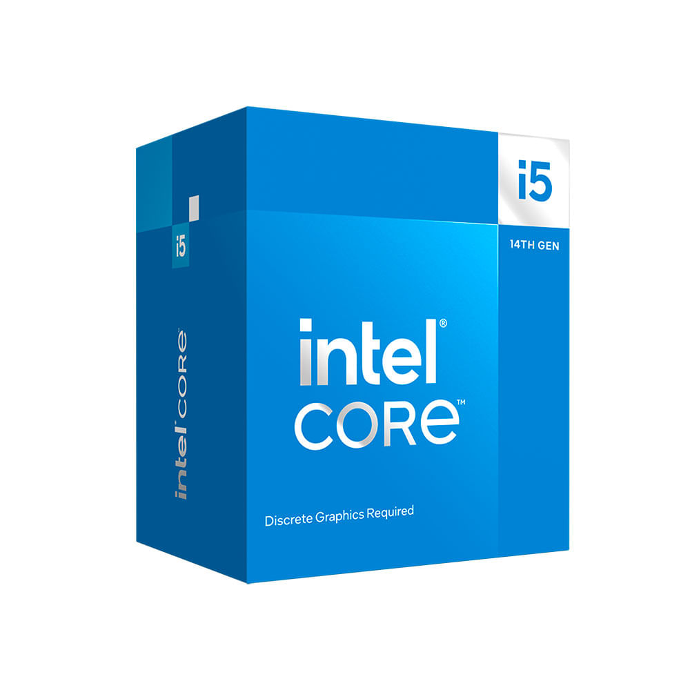 [未使用] Intel Core i5-14600KF Processador Intel Core i5-14600KF, 3,5GHz até 5.3GHz Max