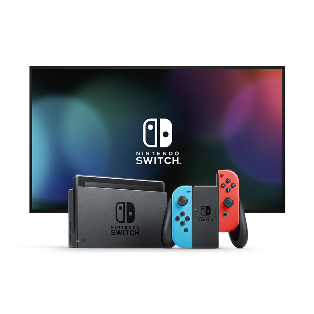Console Nintendo Switch com Mario Kart 8 | Preto/ Vermelho -223148