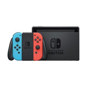 Console Nintendo Switch com Mario Kart 8 | Preto/ Vermelho DF - 223148