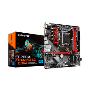 Placa-Mãe Gigabyte B760M Gaming AC, Intel LGA 1700, Micrfo ATX Wifi | DDR4 GO - 801560 Placa-Mãe Gigabyte B760M Gaming AC, Intel LGA 1700, Micrfo ATX Wifi | DDR4 GO - 801560