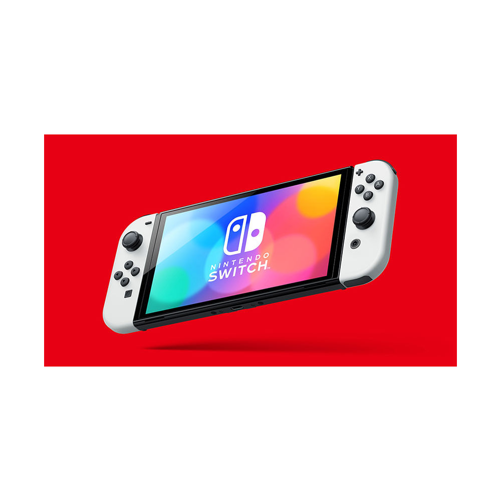 Console Nintendo Switch OLED com Mario Kart 8 | Branco - 223147