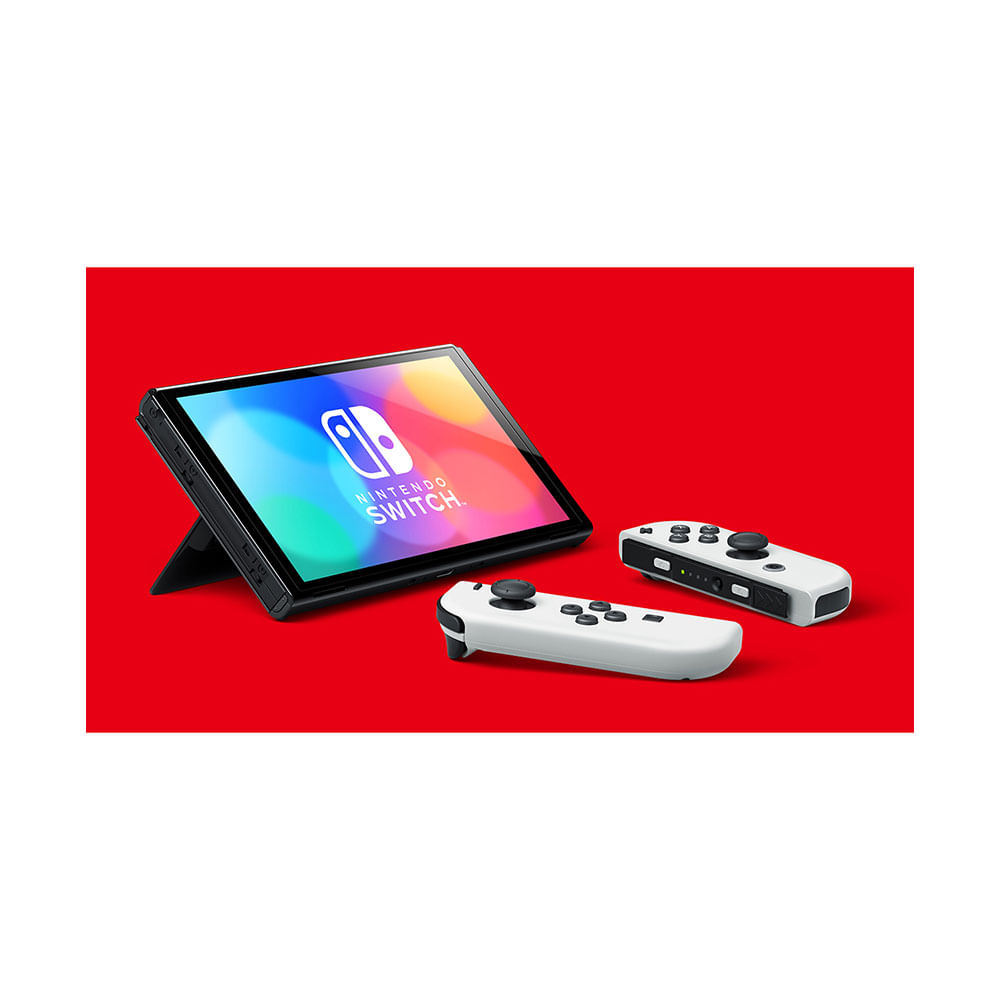 Console Nintendo Switch OLED com Mario Kart 8 | Branco - 223147