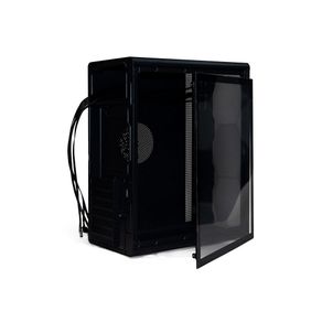Gabinete Hilevel, Sem Fonte, ATX, ARGB de 12 cm - LV510 | Preto GO - 801574