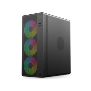 Gabinete Hilevel, Sem Fonte, ATX, ARGB de 12 cm - LV510 | Preto GO - 801574 Gabinete Hilevel, Sem Fonte, ATX, ARGB de 12 cm - LV510 | Preto GO - 801574