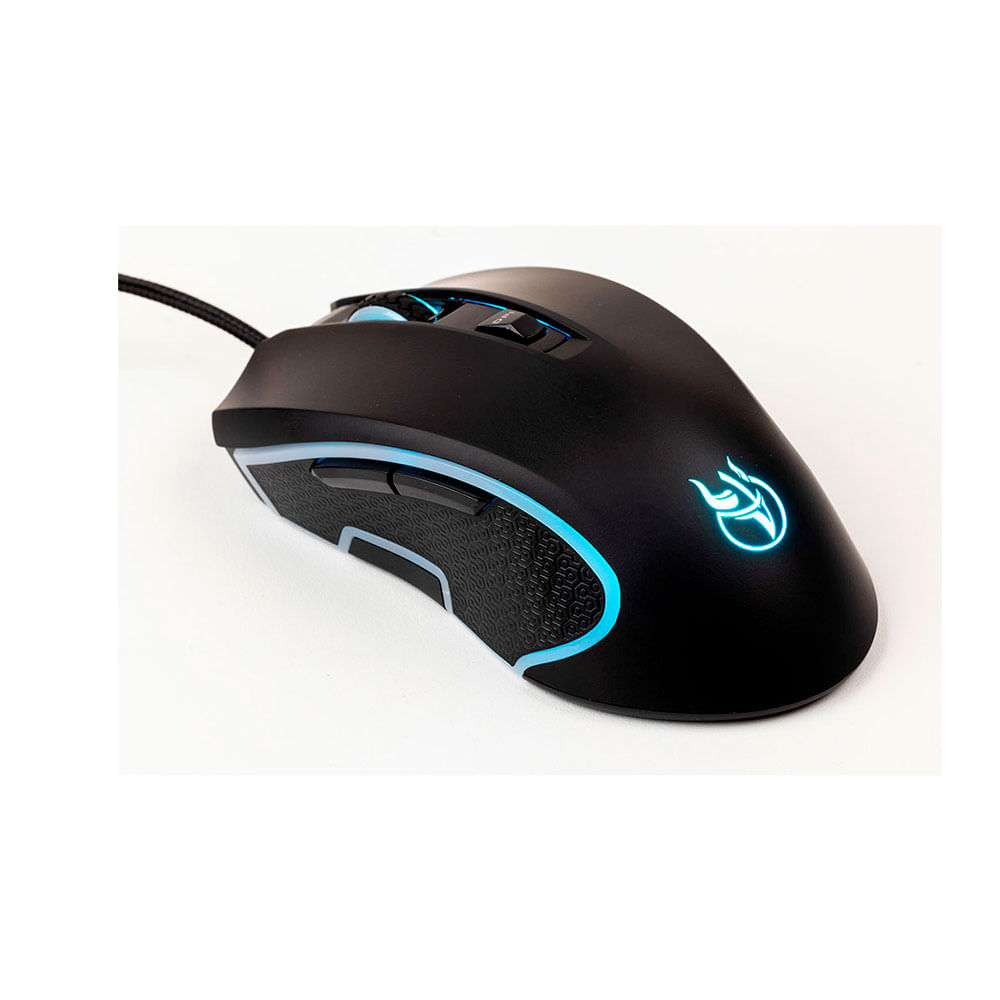 Mouse Gamer Kroos Elegance Valhalla, 6 botões, DPI 6400, RGB - KE