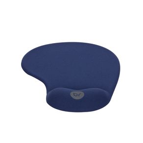 Mouse Pad Bright 0309 ergônomico com apoio de pulso em espuma | Azul DF - 582932