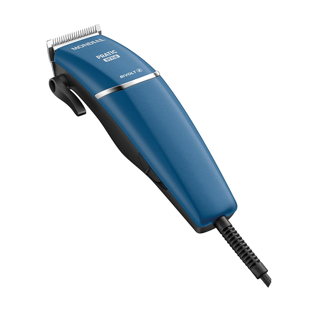 Máquina de Corte Mondial Pratic Style CR-10, 9W Bivolt Azul