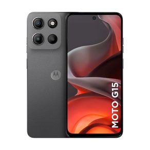 Smartphone Motorola G15, XT2521-2, 256GB 12GB (4GB RAM + 8GB RAM Boost) | Grafite DF - 279325 Smartphone Motorola G15, XT2521-2, 256GB 12GB (4GB RAM + 8GB RAM Boost) | Grafite DF - 279325