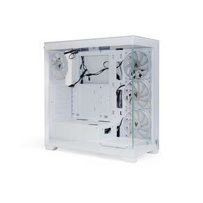 Gabinete Hilevel, Sem Fonte, Com 4 Fan, ATX, ARGB de 12 cm - LV510 | Branco GO - 801579 Gabinete Hilevel, Sem Fonte, Com 4 Fan, ATX, ARGB de 12 cm - LV510 | Branco GO - 801579