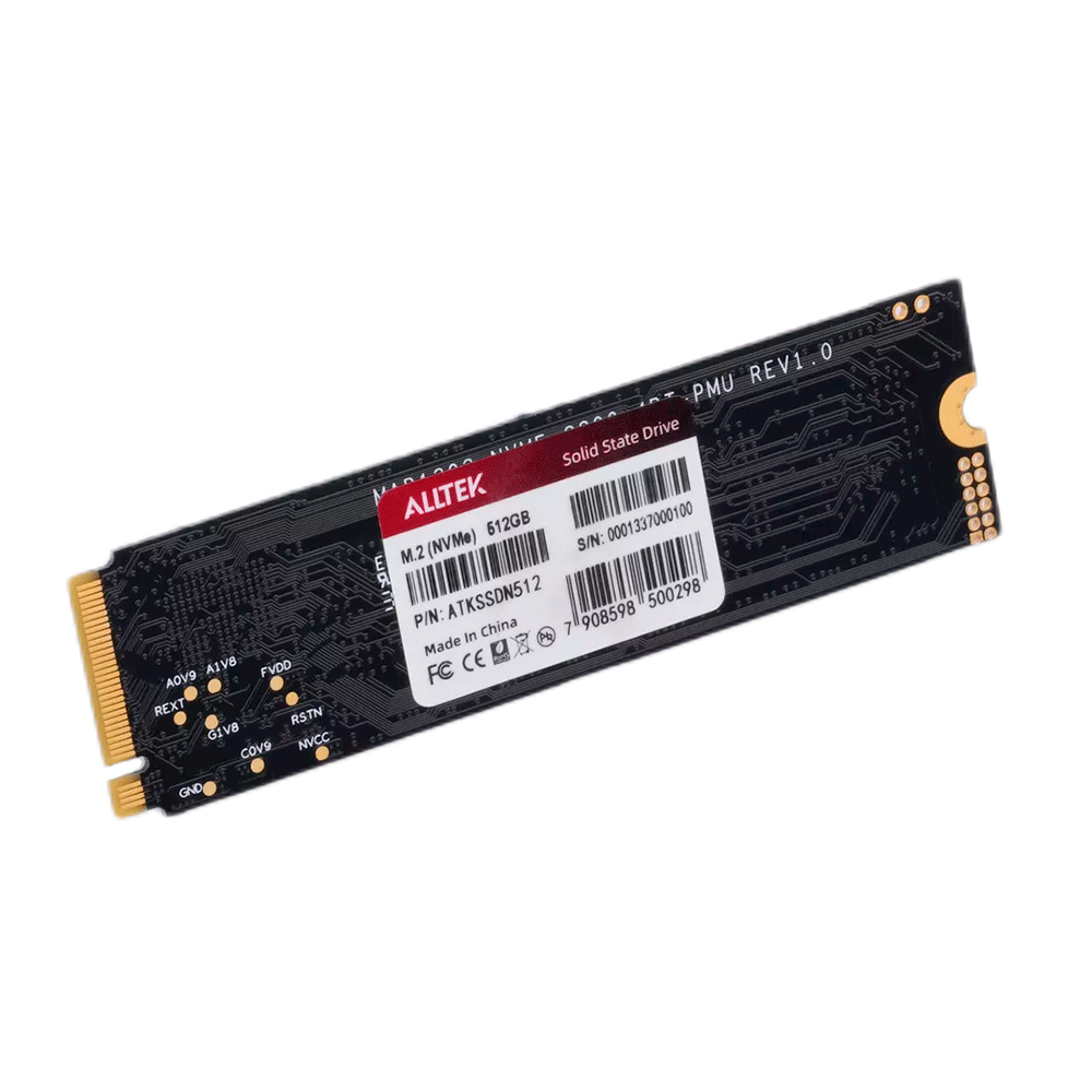 SSD Alltek In NVME 2280 M.2 - ATKSSDN | 512GB - 801655 - Fujioka