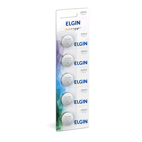 Bateria de Litio Botão Elgin CR2016 1 Unidade DF - 26521