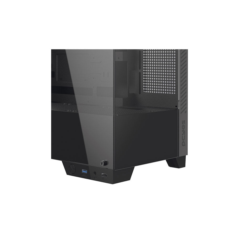 MIKADZUKI W&amp;R× CAN FEELver BLACK Gabinete Gamer Forcefield Twr Black Vulcan - Gfftwrbv | Frete grátis