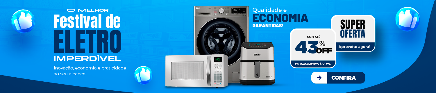 FESTIVAL DE ELETRO | As melhores ofertas