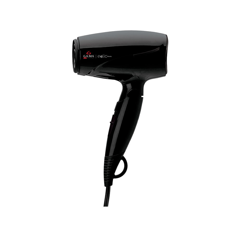 Secador Gama Italy Eolic Travel Bivolt Preto Artigo 691489