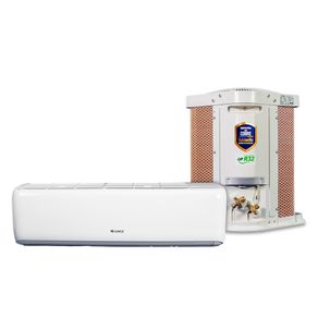 Ar Condicionado Split Hi-Wall Gree G-TOP Auto Inverter 9.000 BTU's Quente e Frio, Wi-Fi, GWH09ATB-D6DNA1A, Branco | 220V DF - 281849