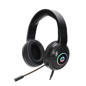 Headset HP DHE-8010U, Drivers 50mm, USB, Microfone Dobrável | Preto DF - 285069