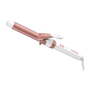 Modelador Conair Double Ceramic 32mm, Com infusão de Coco, Aloe Vera e Amêndoa CD702DBR, Branco / Rose|Bivolt GO - 691692