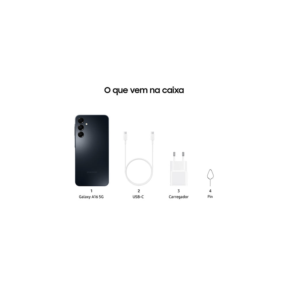 Smartphone Samsung Galaxy A16 4G, 256GB, 4GB RAM+4GB RAM Plus