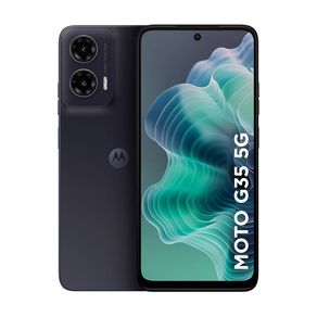 Smartphone Motorola G35 XT2433-1, 5G, 128GB, 12GB (4GB RAM +8GB RAM Boost), Android 14 | Grafite DF - 279305