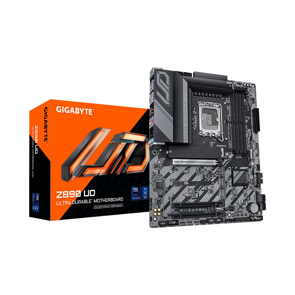 Placa Mae Gigabyte Z890 UD, LGA 1851, ATX, Chipset Intel Z890