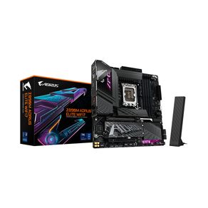 Placa Mae Gigabyte Z890M A ELITE WIFI7, LGA1851, ATX, Chipset Intel® Z890 Express, Conectores PCIe M.2 | DDR5 GO - 801680 Placa Mae Gigabyte Z890M A ELITE WIFI7, LGA1851, ATX, Chipset Intel® Z890 Express, Conectores PCIe M.2 | DDR5 GO - 801680
