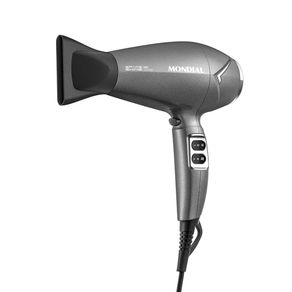 Secador de Cabelos Mondial Space Shine SC-20, 2000W, Grafite | 220V GO - 691659 Secador de Cabelos Mondial Space Shine SC-20, 2000W, Grafite | 220V GO - 691659