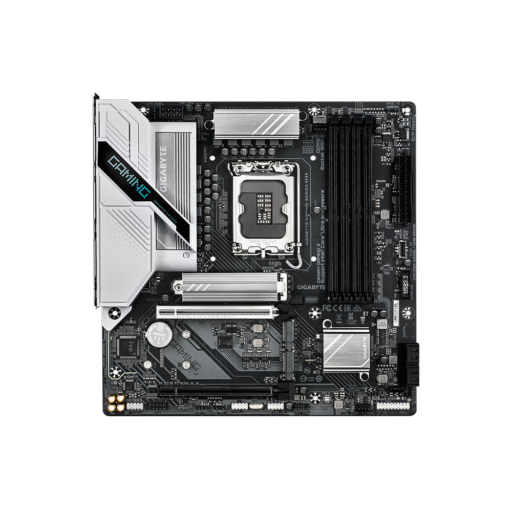 Placa Mae Gigabyte Z890M GAMING X, LGA1851, ATX, Chipset Intel