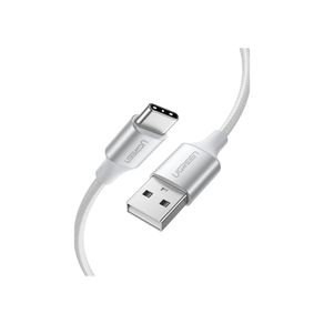 Cabo Ugreen USB-A/USB-C 3A US288 2M SLV-60133 | Prata GO - 283248