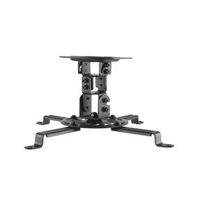 Suporte de Teto para Projetor ELG, Até 13,5 Kg, Rotação 360 - PRO100B GO - 283250 Suporte de Teto para Projetor ELG, Até 13,5 Kg, Rotação 360 - PRO100B GO - 283250