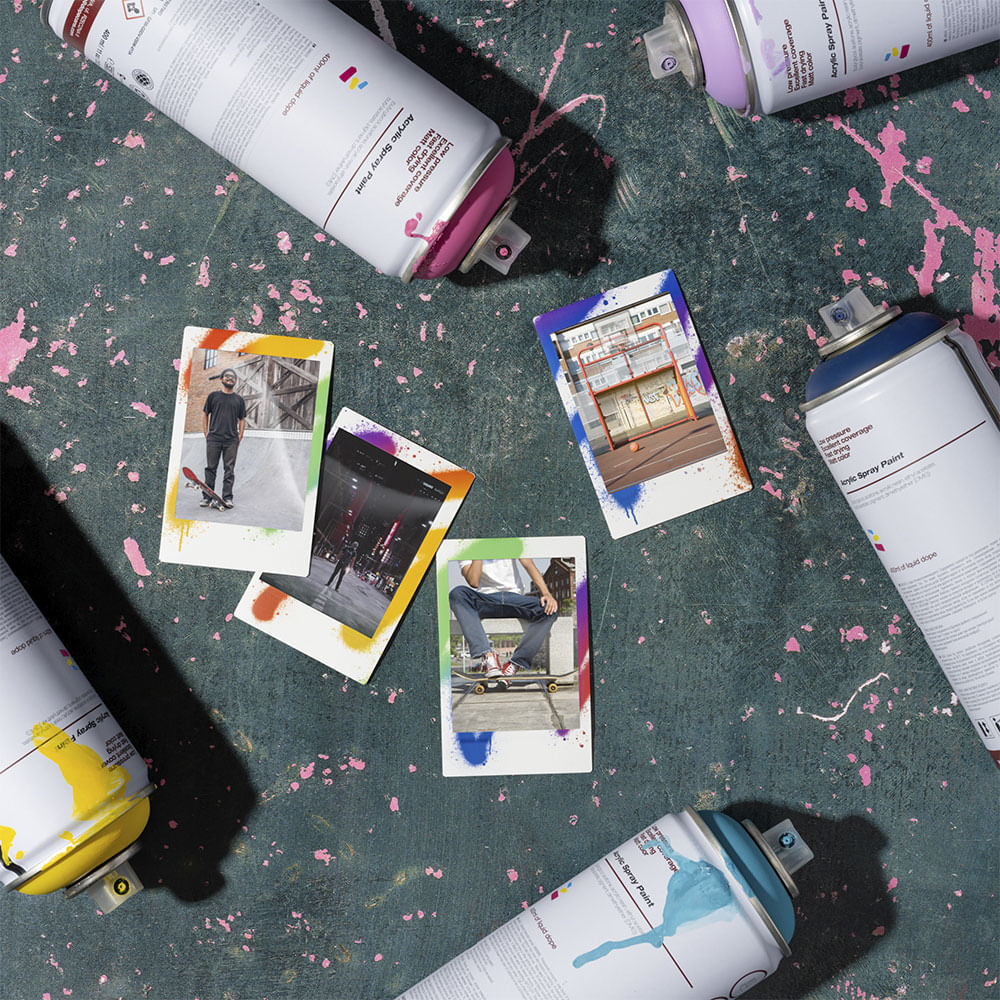 Filme Instantâneo Fujifilm Instax Mini Spray ART - 10 Unidades