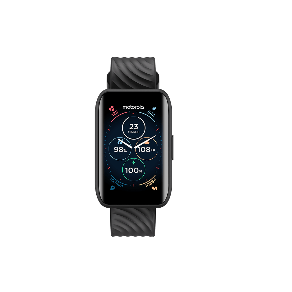 Smartwatch Motorola Moto Watch 40 Preto Artigo 14269 - Fujioka