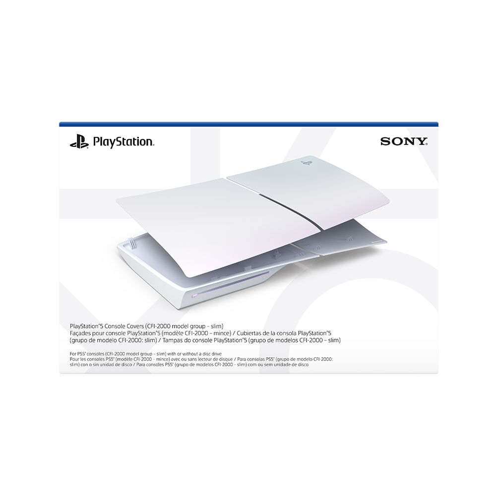 Tampa Console Sony PS5 Chroma Pearl Slim - CFI-ZCS2W12Y Artigo