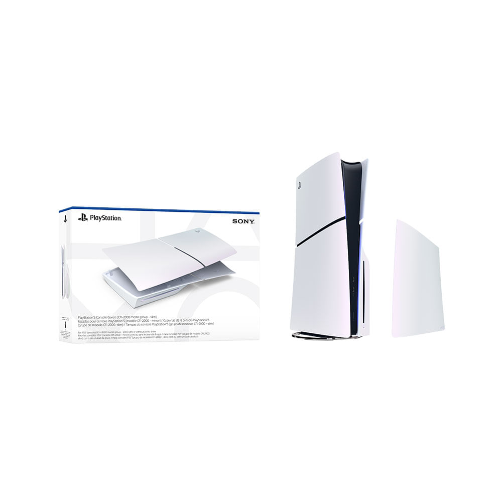 Tampa Console Sony PS5 Chroma Pearl Slim - CFI-ZCS2W12Y Artigo