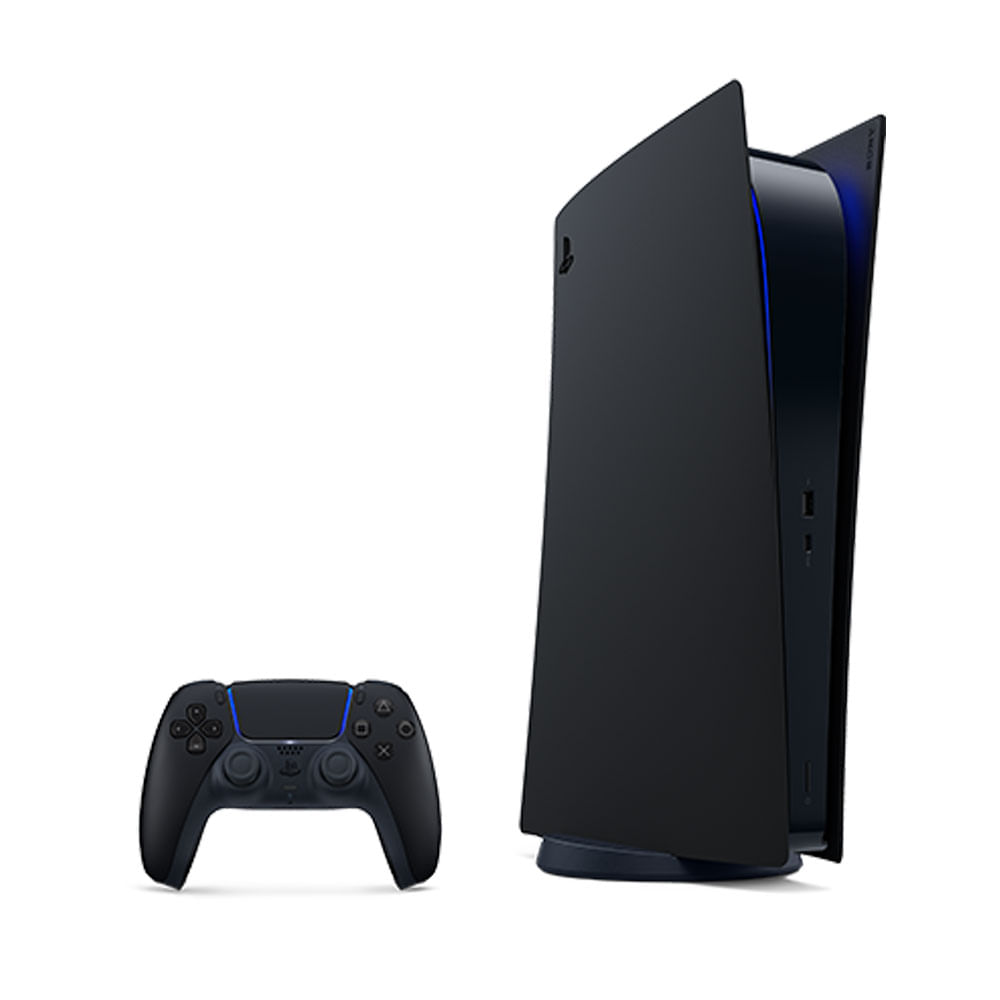 Tampa Console Sony PS5 Edição Digital Midnight Black Artigo 582970