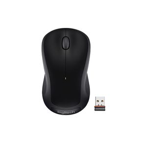 Mouse sem fio Logitech M310 Preto GO - 582972