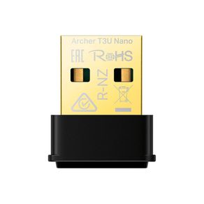 Adaptador TP-Link Archer T3U Nano, USB, MU-MIMO | AC1300 GO - 226545