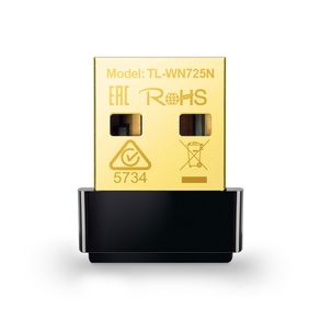 Adaptador Nano USB TP-Link Wireless N150Mbps | TL-WN725N(EU) GO - 226537