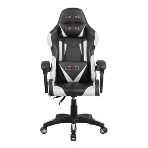 Cadeira Gamer Level LV-C01DN | Preto/Branco GO - 15045 Cadeira Gamer Level LV-C01DN | Preto/Branco GO - 15045