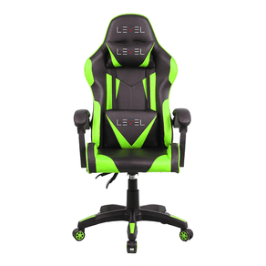 Cadeira Gamer Level LV-C01DN | Preto/Verde DF - 15022 Cadeira Gamer Level LV-C01DN | Preto/Verde DF - 15022